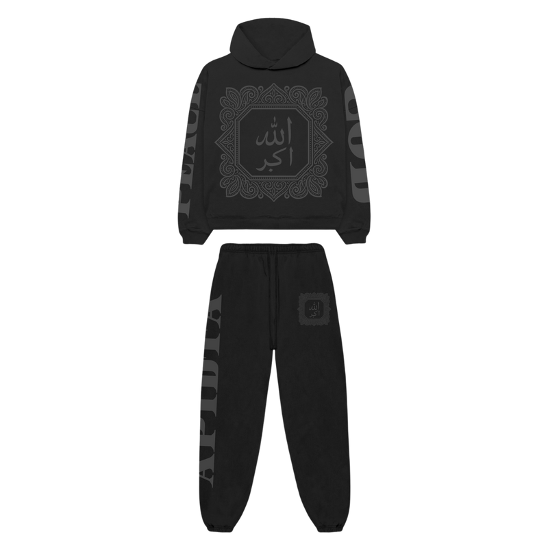 Sacred 7 - الله اكبر Ultra Luxury Hoodie Set