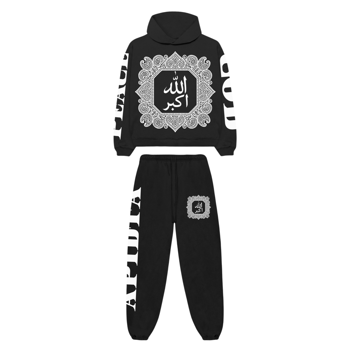 Sacred 7 - الله اكبر Ultra Luxury Hoodie Set