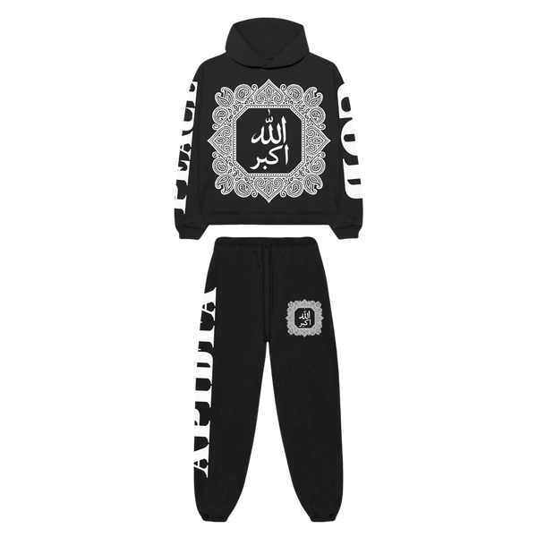 Sacred 7 - الله اكبر Ultra Luxury Hoodie Set