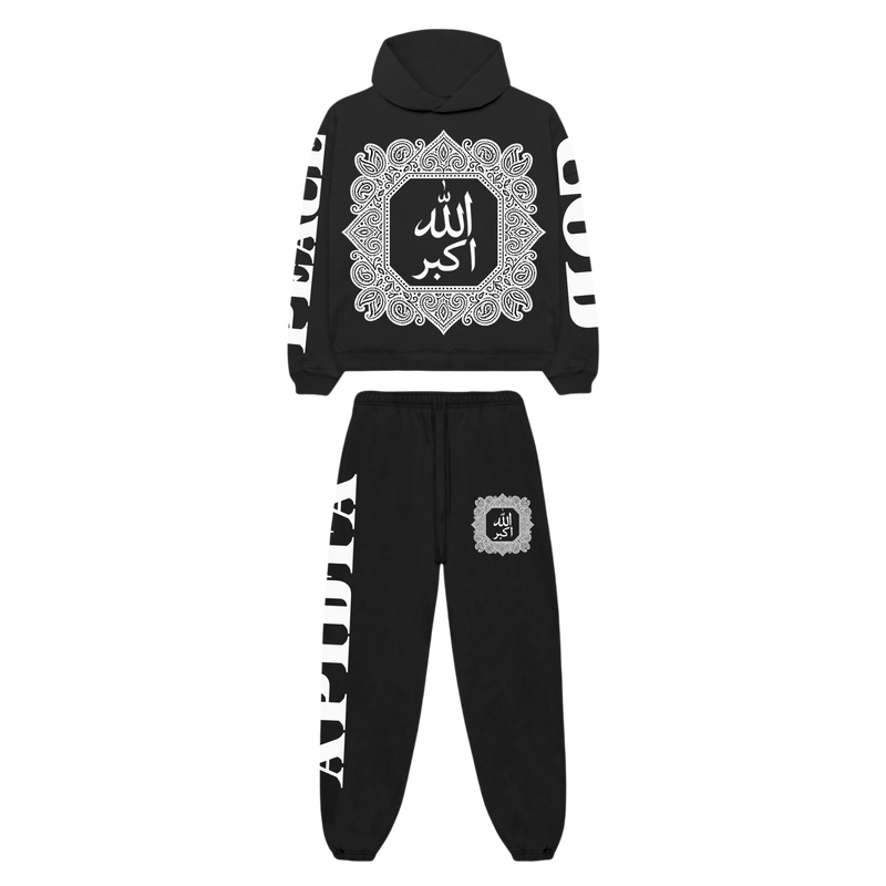 Sacred 7 - الله اكبر Ultra Luxury Hoodie Set